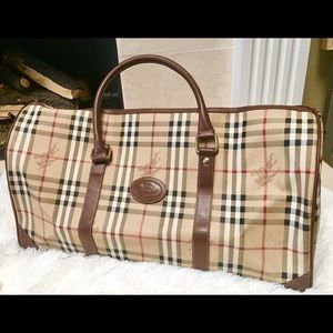 Authentic 2way travel bag with strap