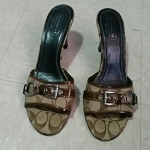 Coach sandals