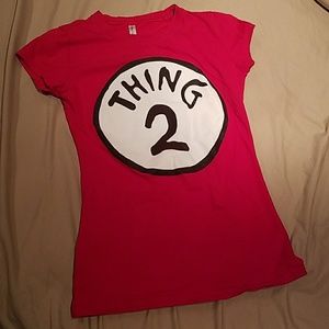 Thing 2 t-shirt. Girls size M.