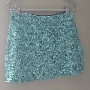 Medium green tranquility skort