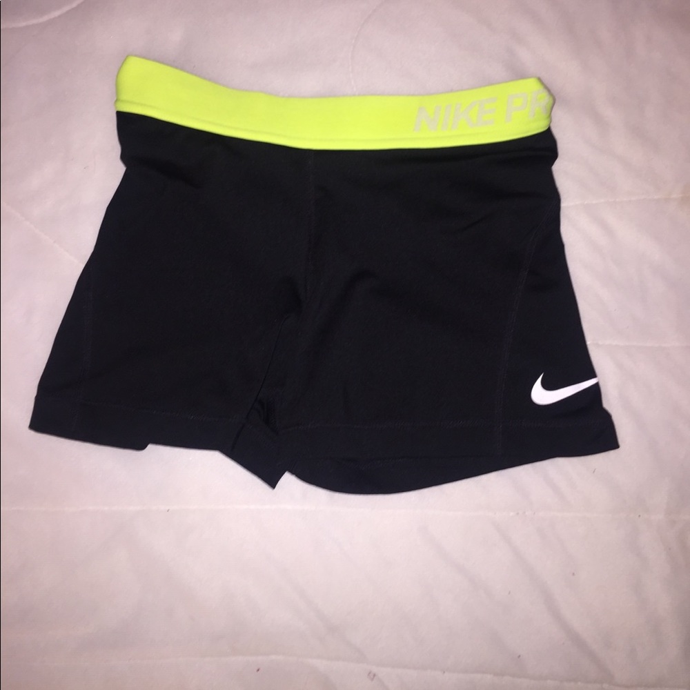 Nike spandex shorts.