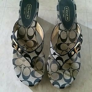 Coach sandals