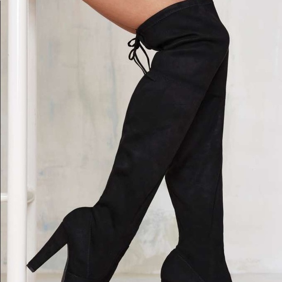 Steve Madden thigh-high boots