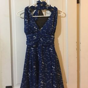Navy blue Hell Bunny dress