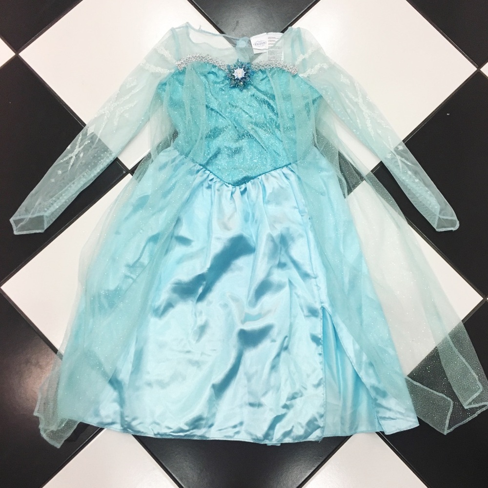 {Disney}Elsa Frozen Princess Dress