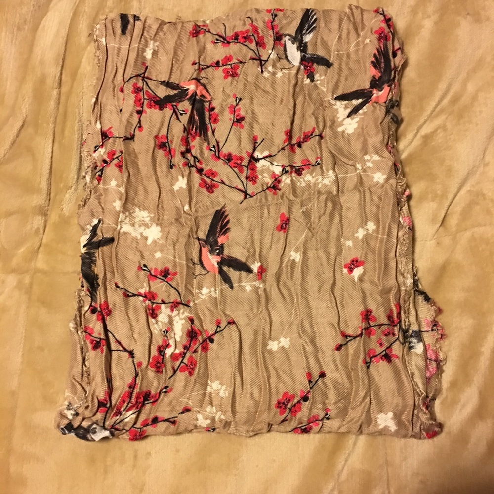 Floral scarf