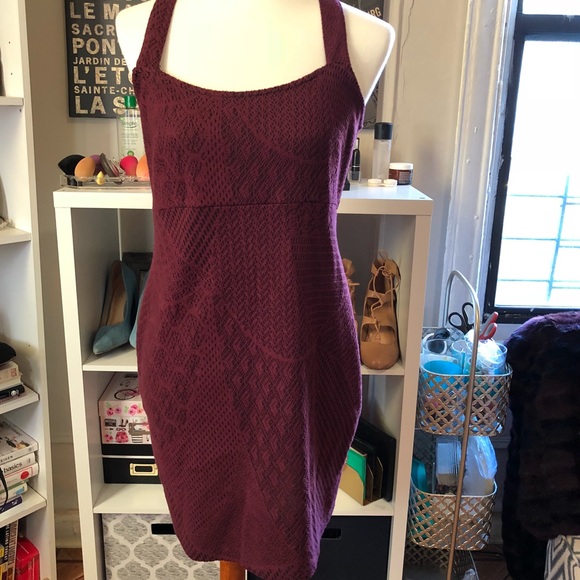 Free People Dresses & Skirts - FREE PEOPLE PURPLE LACE DRESS SIZE MEDIUM