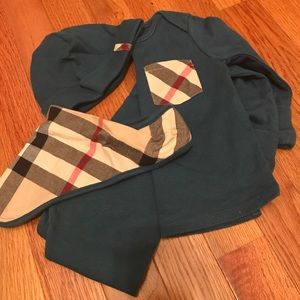 Infant Burberry 4 piece Set