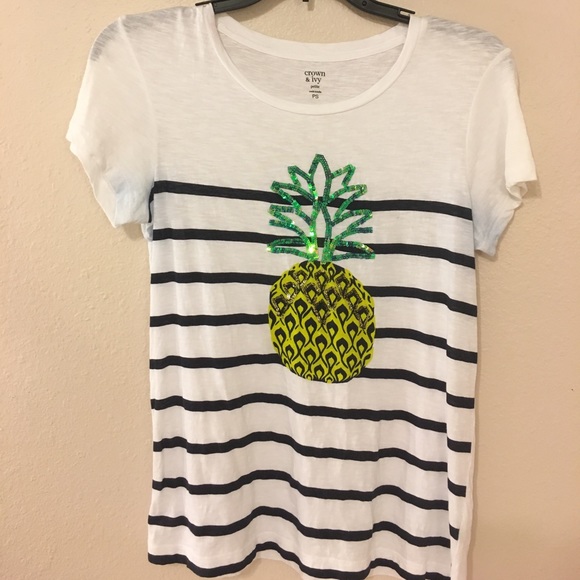 Crown and ivory pineapple shirt size ps - Picture 1 of 4