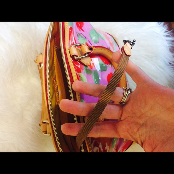 Dooney and Bourke Tropical Rose Tote Vintage - Picture 6 of 8