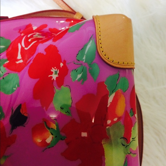 Dooney and Bourke Tropical Rose Tote Vintage - Picture 7 of 8
