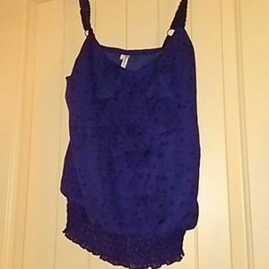 Green black elegant tank top