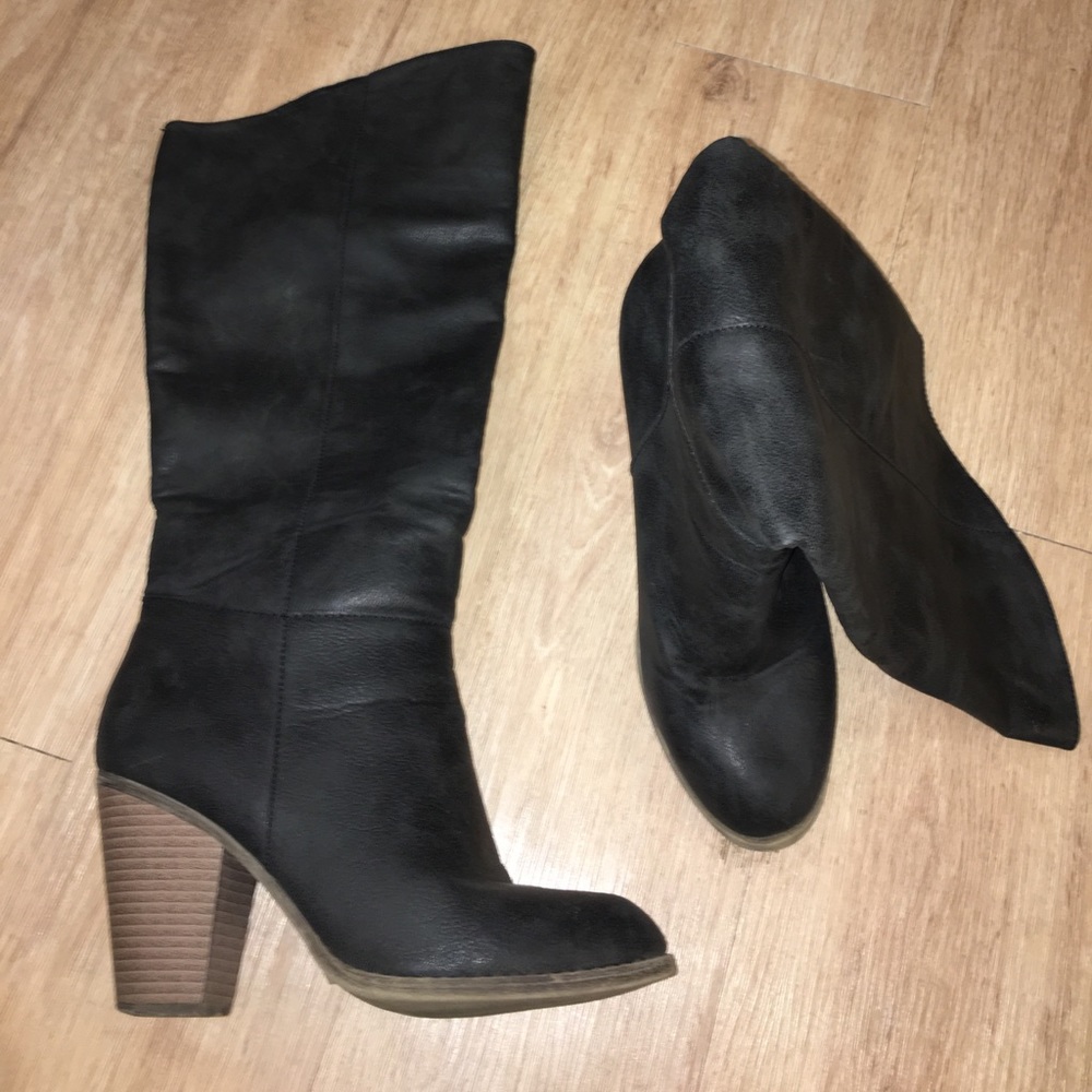Knee high boots
