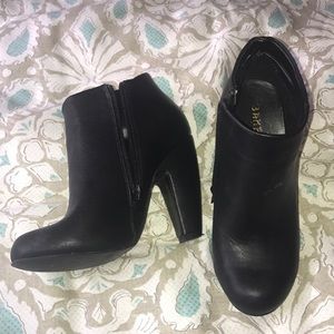 Black booties