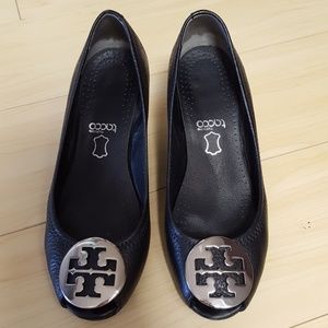 Tory Burch Sally peep toe wedge