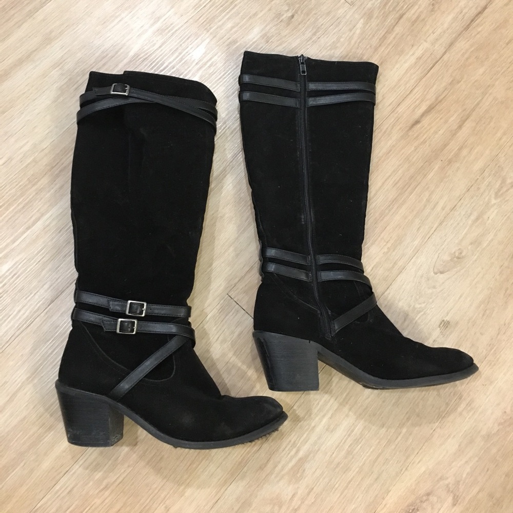 Knee high boots
