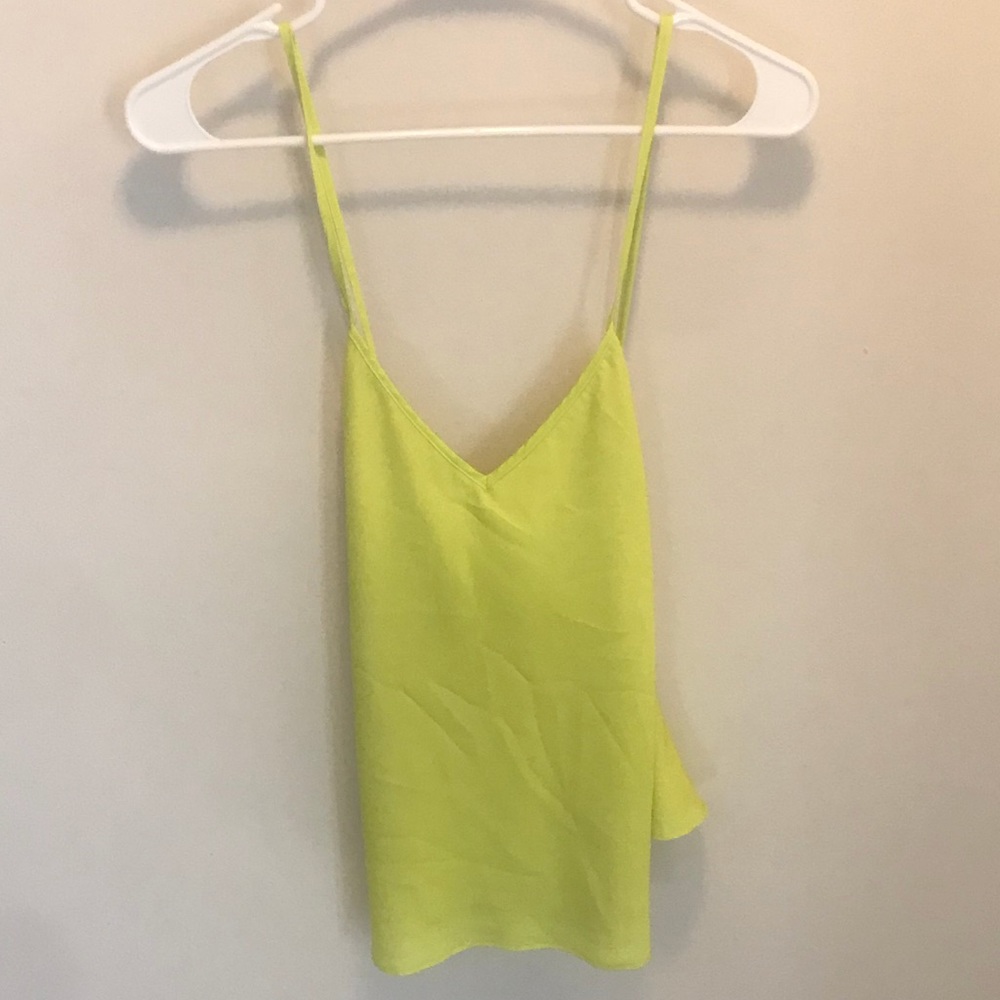 Yellow Strappy Cami, Size S