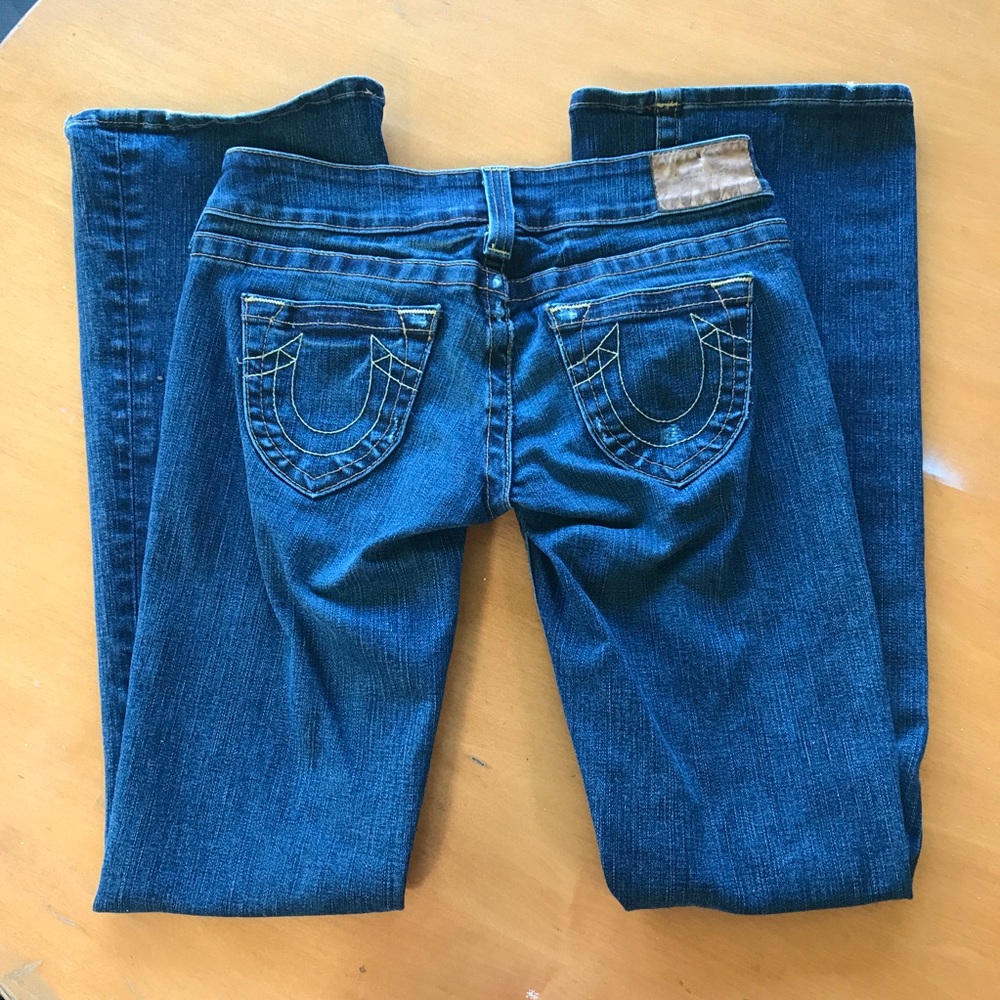 True Religion Size 27 Blue Jeans