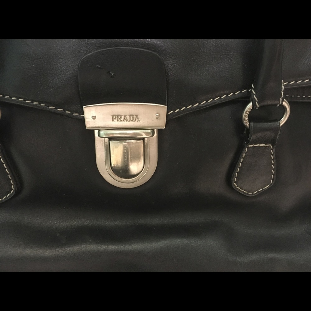 Classic black Prada bag