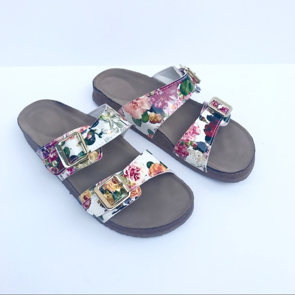 Madden Girl Brando Floral Sandals - Picture 2 of 7