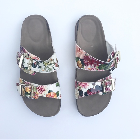 Madden Girl Brando Floral Sandals - Picture 3 of 7