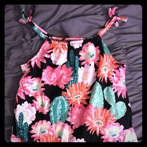 NWT adorable cactus tank top