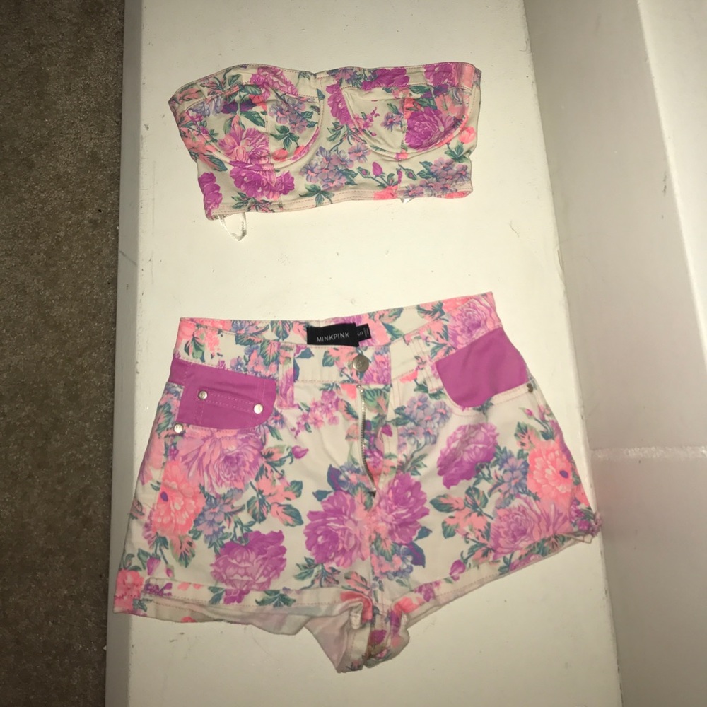 MINKPINK floral set