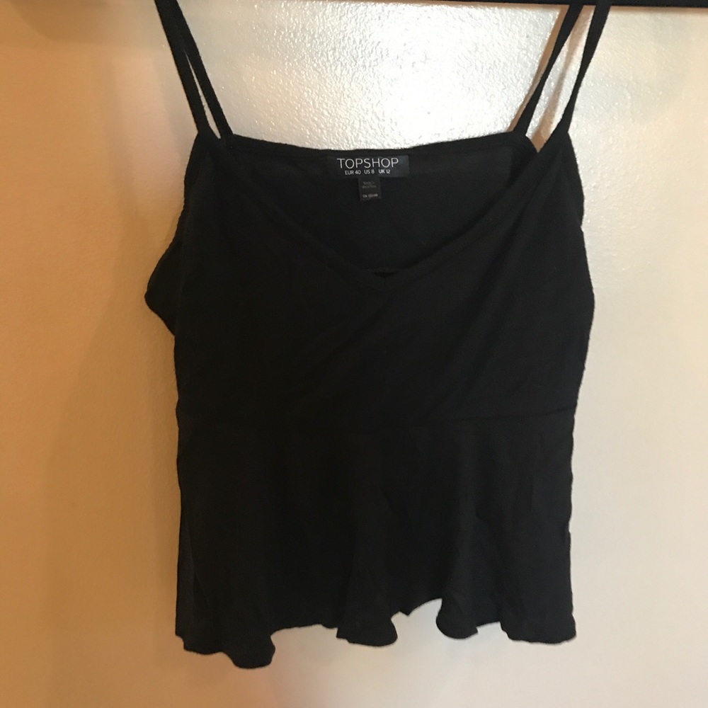 Topshop black tank