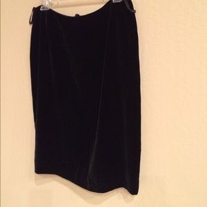 Emanuel Ungaro Velvet skirt.