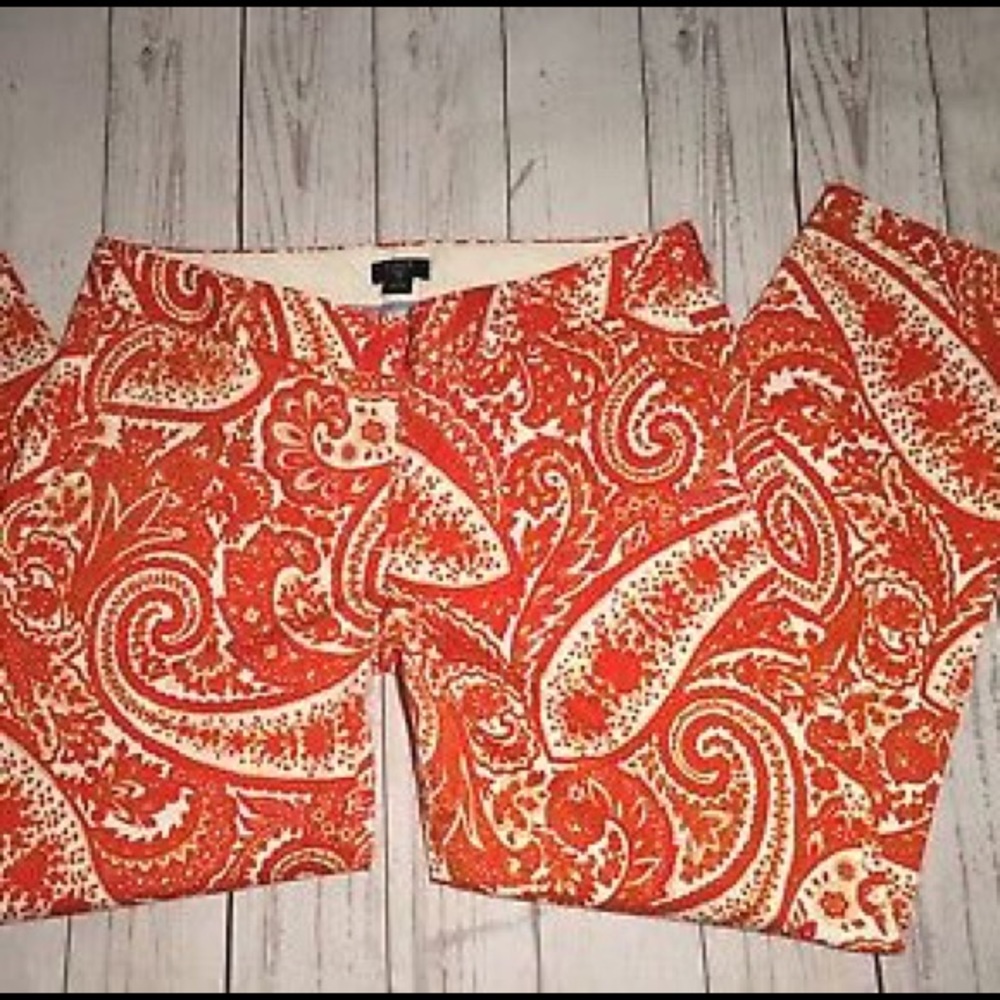 J.Crew city stretch crop pants size 4