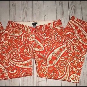 J.Crew city stretch crop pants size 4