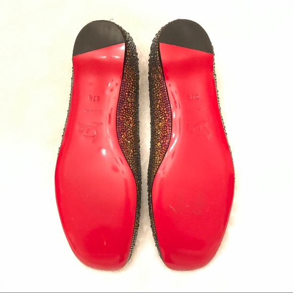 CHRISTIAN LOUBOUTIN | Gozul Strass Flat - Picture 6 of 9