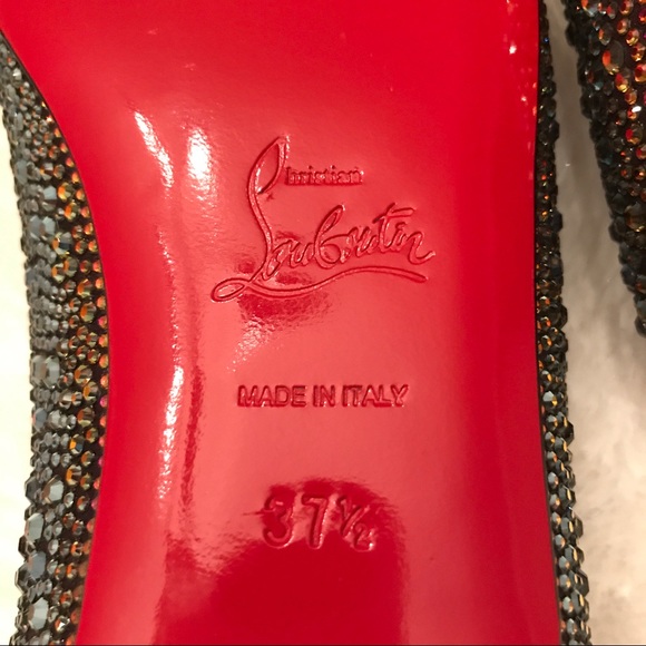 CHRISTIAN LOUBOUTIN | Gozul Strass Flat - Picture 7 of 9