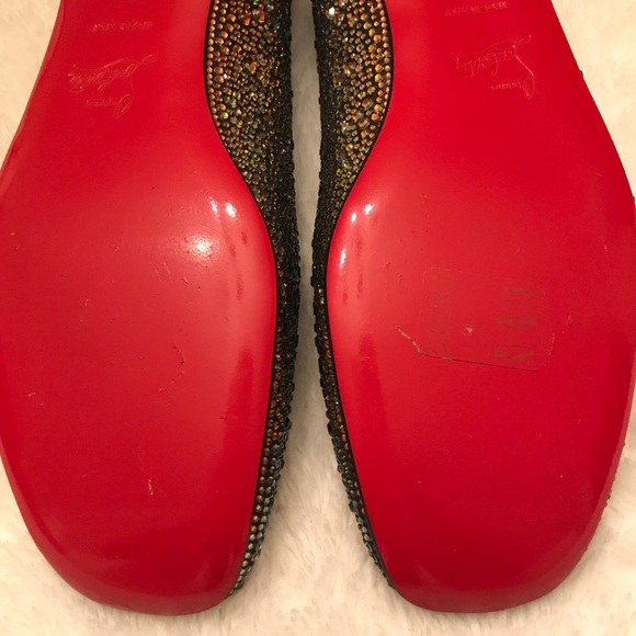 CHRISTIAN LOUBOUTIN | Gozul Strass Flat - Picture 8 of 9