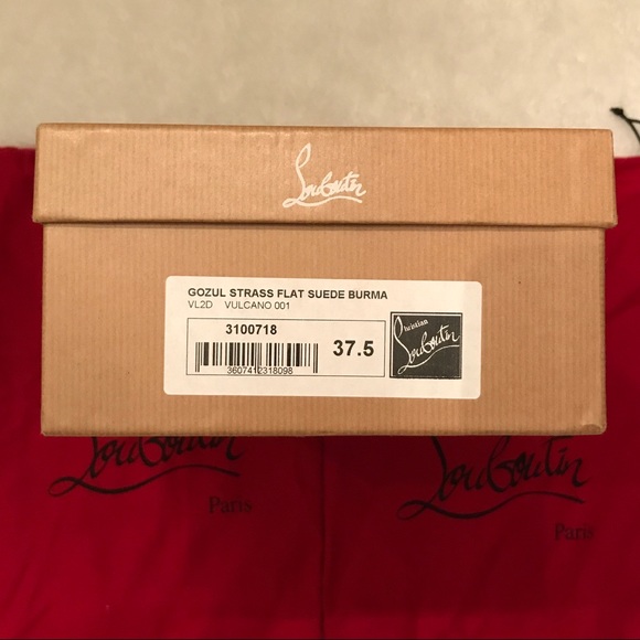 CHRISTIAN LOUBOUTIN | Gozul Strass Flat - Picture 9 of 9