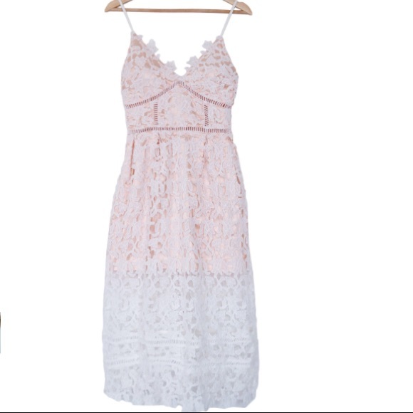 Dresses & Skirts - Goodnight Macaroon Lace Crochet Dress - Small