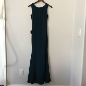 Lulus Beautiful Fitted Backless Gown