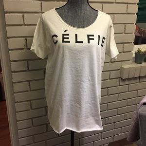 Célfie - Céline Novelty Tee NWOT