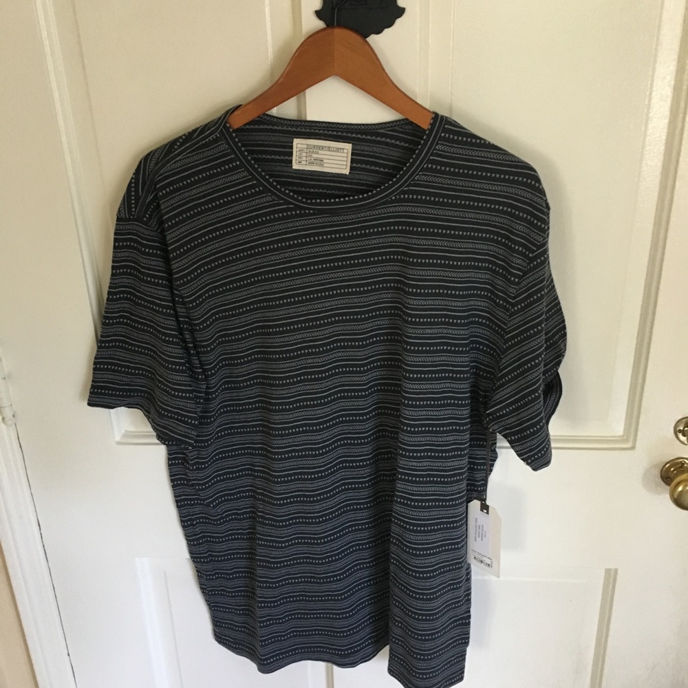 Current/Elliott Black Tribal Tee