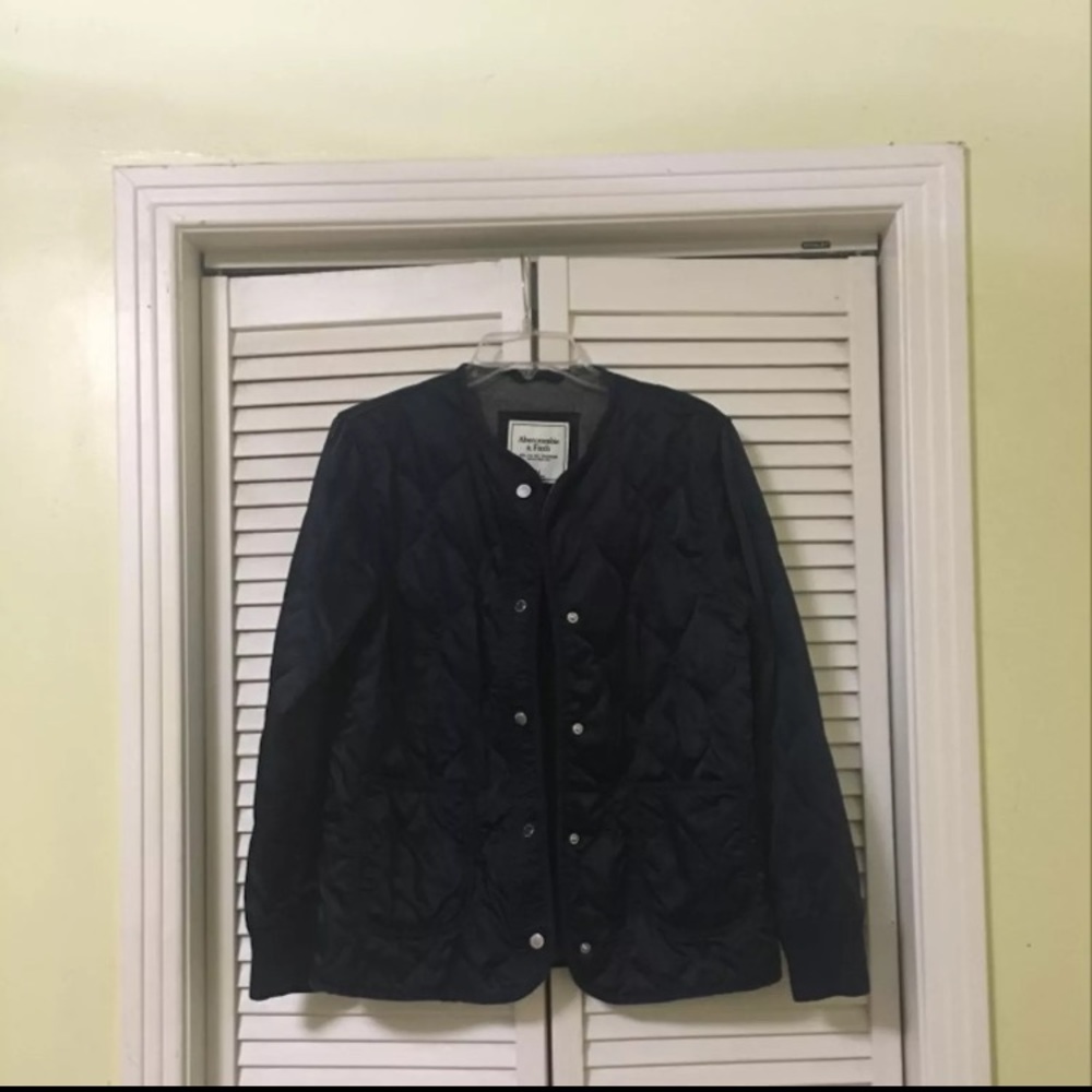 Abercrombie and fitch jacket size m blue