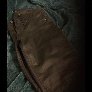 Bebe Leatherette Jeans