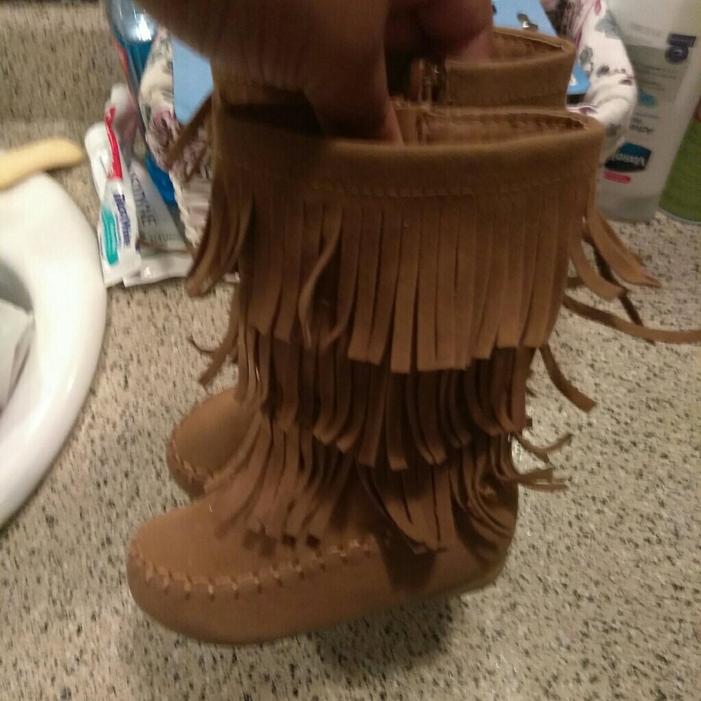 Fringe Boots