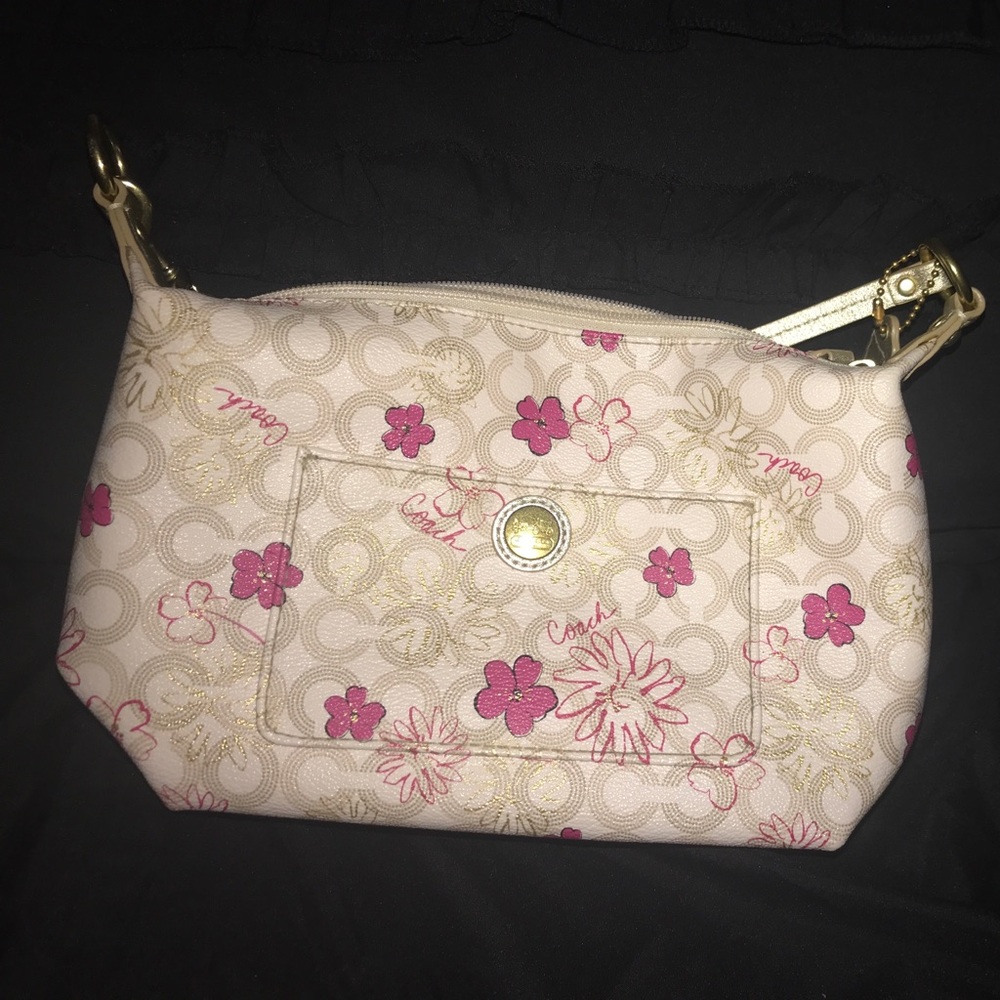 *SOLD* Waverly Flora Top Handle Coach Purse