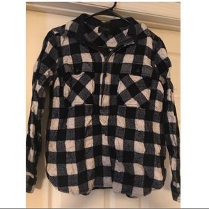 Nice J. Crew Buffalo Factory Checked Shirt Jacket