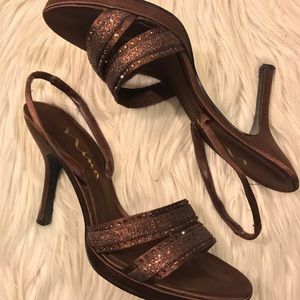 Nina Slingback Sandal Heels Size 8