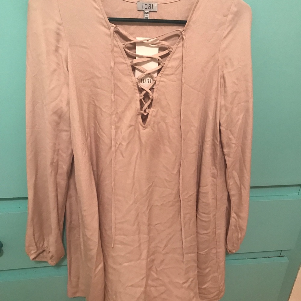 Tobi- Raina Toast Shift Dress - Picture 4 of 4
