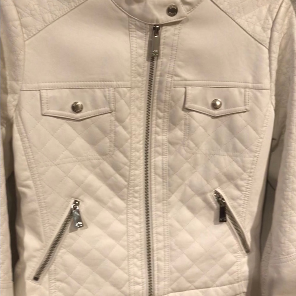 ☮️ NWTS 💟 Bisou Bisou faux leather Jacket! - Picture 3 of 6