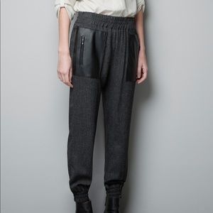 Zara Tweed Gray pants