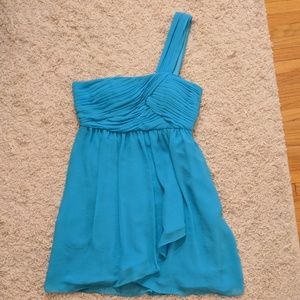BCBG One shoulder flowy dress -Size 6