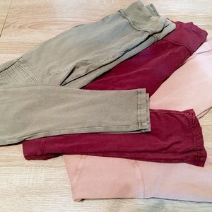 BP (Nordstrom) MOTO LEGGINGS IN VARIOUS COLORS